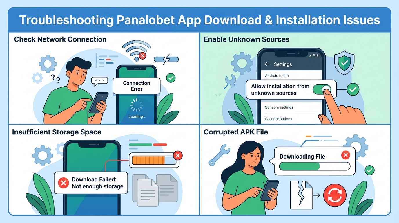 Troubleshooting Common Panalobet App Download & Installation Issues