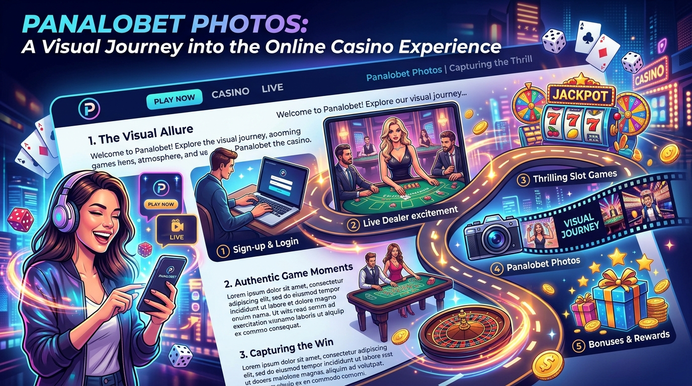 Panalobet Photos: A Visual Journey into the Online Casino Experience