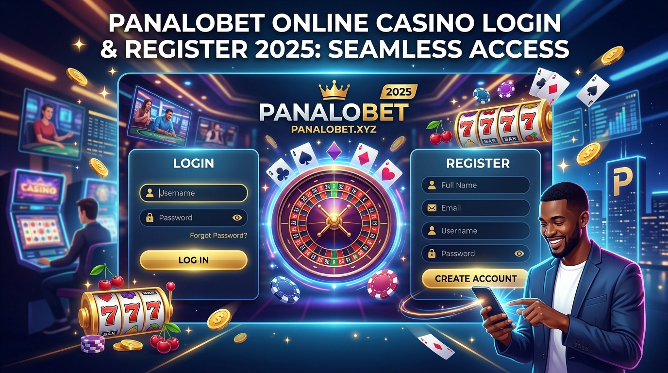 Panalobet Online Casino Login & Register 2025: Seamless Access